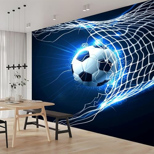 Fotomurales Decorativos Pared Fútbol Americano 250x175 cm Papel Pintado Tejido No Tejido Adolescentes Fotomural 3D Mural Paredes Papel Tapiz Decoración Salón o Dormitorio a-10019