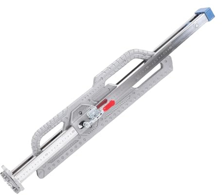 Luocute Trockenbau-Schneidewerkzeug, Faltbar, Tragbar, Handschiebend, Präziser Doppelpositionsschneider mit Riemenscheibe aus Aluminiumlegierung für Gipskarton, Karton,