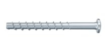 Fischer betongskruv FBS 5 x 60 25/15 P-panhead, galvaniserat stål, snabb montering i betong och murverk, perfekt för elektriska och SHKL-installationer, 100 stycken