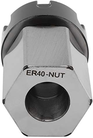 Fafeicy Portautensili CNC ER25/32/40 per Torni, Acciaio Carbonio | Pinza esagonale per serraggio rapido con precisione 0,015, sostituisce asta di prolunga, disponibile in 3 stili