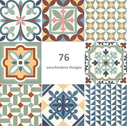 VINTAGE MIX 16.5 x 16.5 Feinsteinzeug Wand- und Bodenfliese Keramik Deko-Fliese