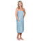 Ridgewood Saunakilt für Damen Saunatuch Frauen mit Knöpfen, Tasche, Gummizug Sauna Handtuch Bademantel Saunakleid - Extra lang, 92% Bio-Bambus, 8% Mikrofaser