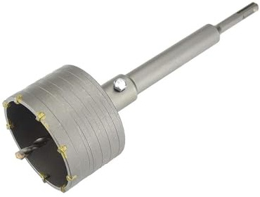 Kovalmax® Fraise carotteuse à coupe de diamètre de 100 mm avec tige de 35 cm avec fixation sds plus pour percer mur ciment