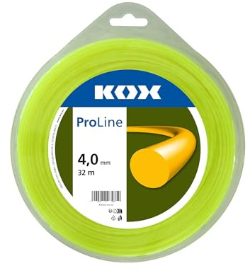 KOX ProLine Freischneidefaden rund 4,0 mm Durchmesser, 32 m Länge