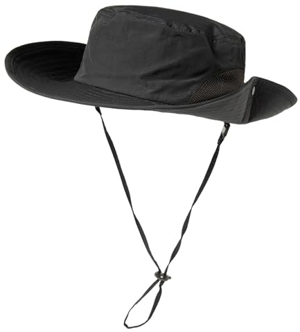 TOP-EX Sommer Sonnenhüte Golf Bucket für Männer mit Großem Kopf Breiter Rand Boonie Safari Wasserdicht Strand UPF50+ Angeln Wandern Schwarz Groß X-Groß L XL