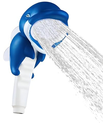 Doccetta da bagno per bambini, soffione doccia per bambini | doccetta con ventosa, soffione doccia per bambini | Pratico accessorio per doccia per bambini