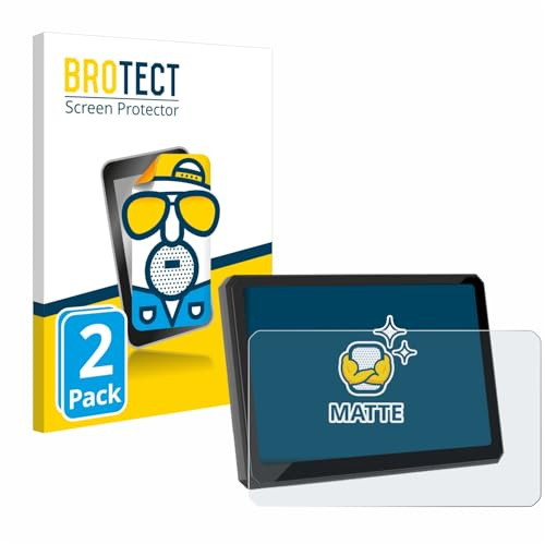 BROTECT Schutzfolie für Carpuride W702BS 7 | 2 Stück Entspiegelnder Displayschutz Made in Germany Matte Displayschutz-Folie Anti-Reflex Anti-Fingerprint Einfache Montage