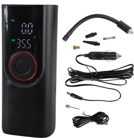 Compressore d'aria portatile 12 V Pompe per pneumatici per auto senza fili Compressore a batteria ricaricabile Pompe portatili