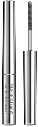 IronEye Mascara, Natürliche, verlängernde und pflegende Mascara, 3D Curling Wimperntusche, Borstenlose Metallwimpernbürste, Wasserdicht & langanhaltend (Schwarz(1PC))