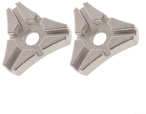 Advokingtap 2 llaves de radios de bicicleta, llave triangular de 6 radios, llave de ajuste de radios de bicicleta para ajustar y reparar la tensión de la rueda de bicicleta (2 piezas)