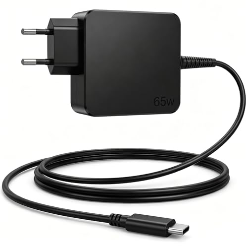 Chargeur USB C 65W PD Rapide pour Tous Les Appareils USB C | Compatible avec MacBook Lenovo ThinkPad Dell Latitude XPS Huawei MateBook ASUS ZenBook Acer Samsung Chromebook Xiaomi Air