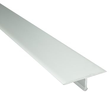 Alu T-Profil Übergangsschiene Übergangsprofil Laminat L250cm 27mm silber