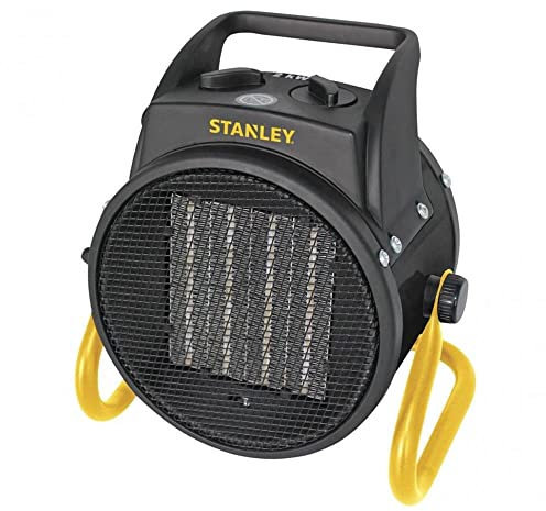 Stanley ST-22-240-E Riscaldatore Elettrico, Nero/Giallo