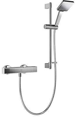 Mira Showers Honesty Mixer Shower EV Square Bar Valve Mixer Shower Chrome 1.1901.001