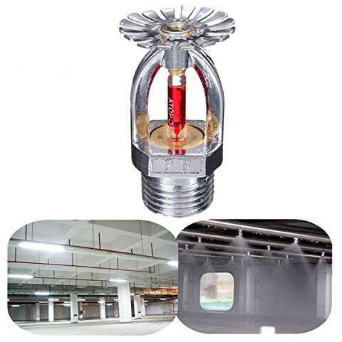 HOMFLON 1/2 Inch 68 Head Cabezal De Rociador Colgante Para Rociadores Contra Incendios Para Protección Del Sistema De Extinción