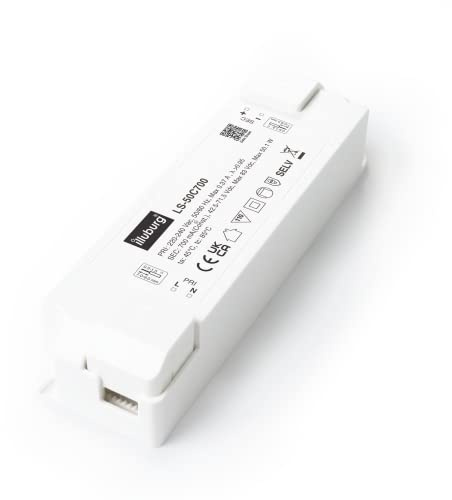 illuburg LED Trafo 700mA Konstantstrom 30W - 50W Flackerfrei LED Netzteil Treiber Transformator Driver Power Supply