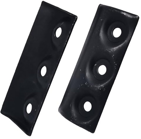 80mmx35mmx8mm(LxWxH) Planer Blade Binder Clamp,Electric Planer Blade Platen Cover,Electric Tool Accessories,Black,1pairs/2pcs