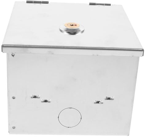 iplusmile Steckdosenkasten Mit Zahlenschloss Für Außenbereich Metall-steckdosenkasten Mit Schloss Für Außen