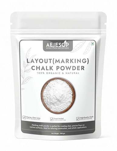 AEJESOP Layout Marking Chalk Powder, 7oz (200g)