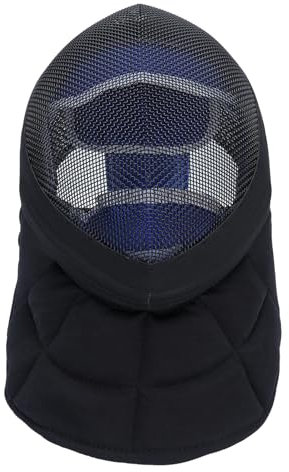 OUCRIY Fecht-Gesichtsschutz, Metallgeflecht-Fechthelm, Hochfeste Struktur, Abnehmbares Futter, Geeignet für Trainer, Geeignet für Folien-Degen-Training (M)