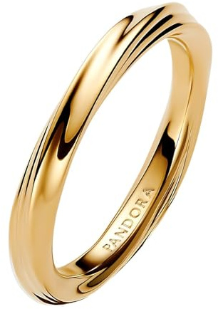 PANDORA Damenring Gedreht Goldfarben 163888C00