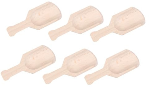 Cabilock Cucchiai Dosatori in Legno 20pezzi per Tè e Caffè Accessori per Tè da Cucina e Casa