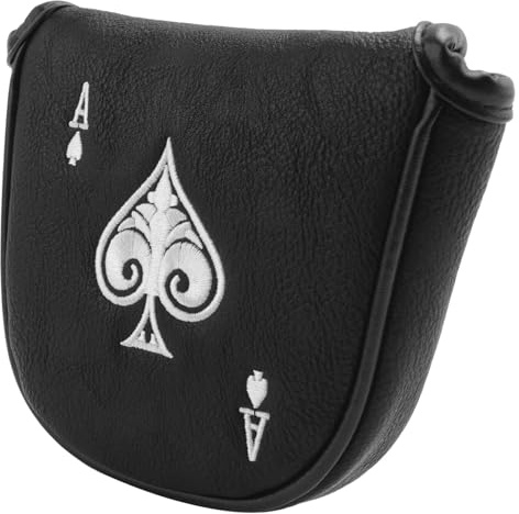 Tuesoa Couvercle de Putter Couvre-Chef Mallet Couvre-Tête de Putter Étui de Protection de Club Magnétique Convient Aux Cadeaux pour Golfeurs