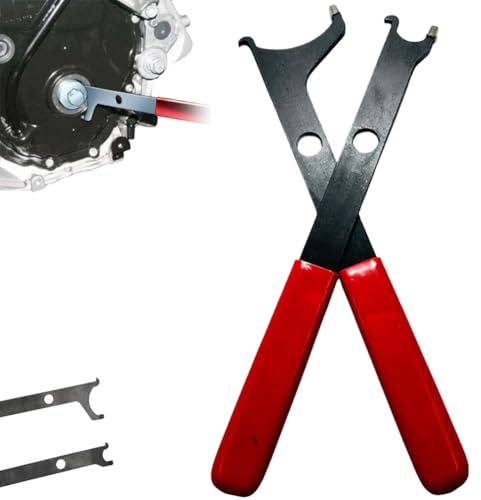 Attrezzo per guarnizioni albero motore, punto di rotazione come estrattore per guarnizioni a camme e albero motore, un modo semplice e veloce per rimuovere paraolio (A)