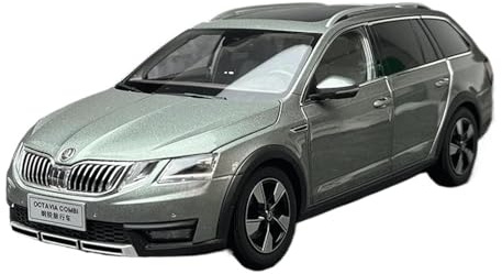 ZHRDWE Copie Fidèle l'Origine Modèle Réduit Voiture Skoda Octavia Alliage Grande Échelle1:18– Cadeau d'anniversaire Luxe Emblématique pour Noël Et Tout-Terrain Maquette Voiture(Vert)
