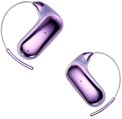 Xmenha Open Over Ear Earbuds Wireless Bluetooth Open Ear Headphones | Out Of Ear Wireless Open Ear Earbuds Over Ear Hook Bone Air Conduction Earbuds That Don'T Go In Your Ear Outside Ear