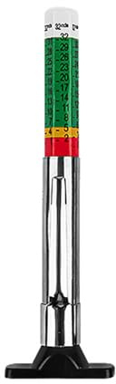 Bolígrafo de medición de neumáticos de coche, medidor de profundidad de rosca profesional, herramienta de medición de 0 a 32 grados, medidor de neumáticos