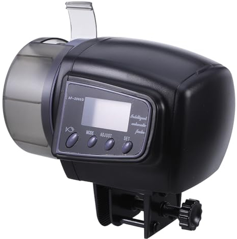 UPKOCH Dispensador De Alimento Temporizado Comedero Automático para Peces Comedero Automático para Peces Acuario