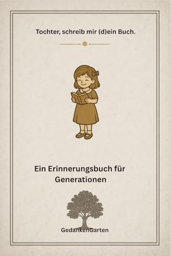 Tochter, schreib mir (d)ein Buch.: Ein Erinnerungsbuch für Generationen