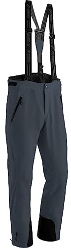Maier Sports M Copper Slim Grau - wasserdichte schmal geschnittene Herren mTex Skihose, Größe 50 - Farbe Graphite
