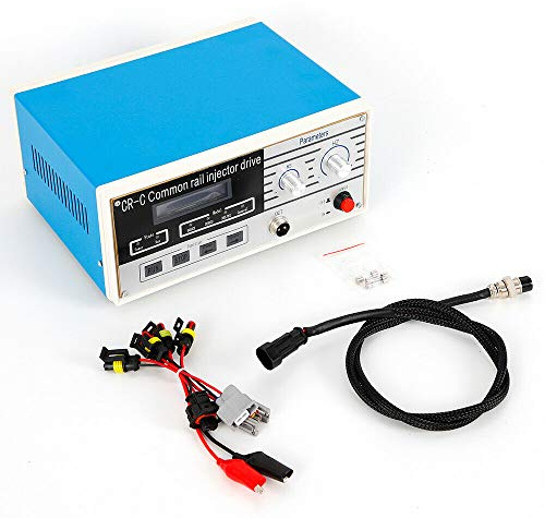 LENJKYYO CR-C Diesel Einspritztester Düsentester Gemeinsamer Multifunktions für Bosch Common Rail Injektor Tester + Diesel Einspritzdüse Injektor Tester 220V Kombination Werkzeug