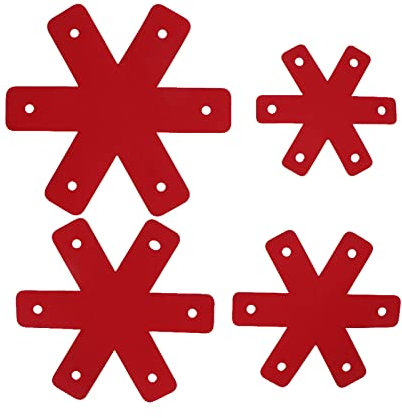 Protectores De Cacerolas Almohadillas Separadores Agarraderas Esteras Divisoras De Protección Utensilios De Cocina Apilables Soporte Para Olla De Fieltro 12 Piezas 12 Piezas