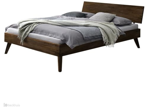 Hasena Trento Bett Ancona 25 Nussbaum massiv 2023 140x200