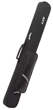 Perfeclan Pool-Queue-Koffer, Pool-Queue-Tasche, Pool-Queue-Tasche, tragbare Billard-Ruten-Aufbewahrungstasche, Pool-Queue-Ruten-Tragetasche für