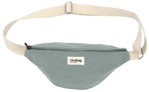 Sac banane coton bio Hindbag Olivia Vert