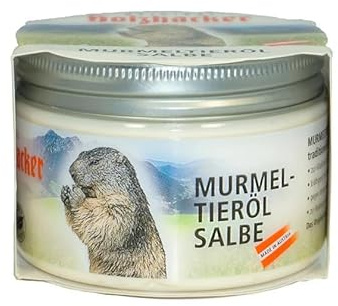 Original Holzhacker Murmeltier Salbe mit Murmeltieröl 150ml mit entzündungshemmendem Murmeltieröl RIVIERA Österreichisches Qualitätsprodukt