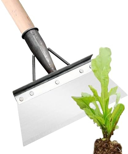 Gartenschaufel | Kleine Gartenschaufel | Multifunktionale Ergonomische Schaufel aus Edelstahl für Garten, Glas, Hof, Marmor, Beton, Keramikfliesen, Küche, Bad, Garage
