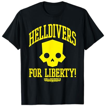 Helldivers 2 Sony Playstation Video Game For Liberty! Icon T-Shirt