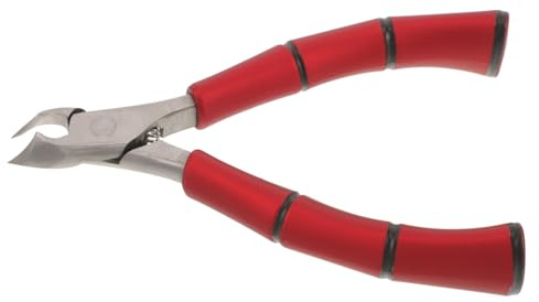 WOONEKY Cortaúñas Inoxidable con Mango de Bambú Herramienta Profesional para Uñas Encarnadas y Cutículas Cortaúñas para Hombres Diseño Antideslizante para Manicura y Pedicura