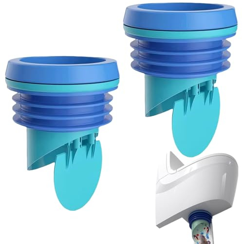 Kit di riparazione per anelli di cera per WC da 2 pezzi, anello di tenuta per flangia per WC ispessito con valvola di prevenzione del riflusso, adatto a linee di scarico da 3, 5-4, 3 pollici