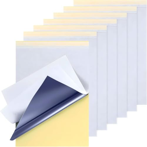 50 Pcs Sheets Tattoo Transfer Paper,4 Layers Tattoo Stencil Paper | A4 Sizes Tattoo Thermal Stencil Transfer Paper for Tattooing Transfer Kit,Tattoo Supplies,Carbon Tracing Sheets