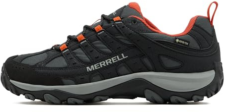 Merrell Men's Accentor Sport 4 Gore-TEX Waterproof Shoes, with Suede & Mesh Upper, EVA Midsole & Rubber Outsole, Vegan Friendly, Walking & Hiking Footwear