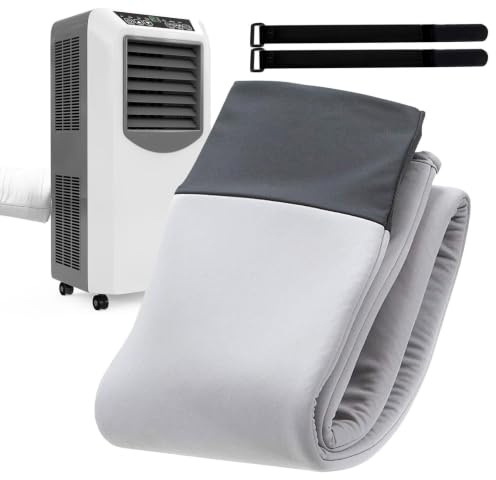 15X150CM Fundas Aislante Para Manguera De Aire Acondicionado Portátil | Resistente al calor, Alta resistencia, Fundas para manguera de aire acondicionado, para manguera de escape de 5,9 diámetro