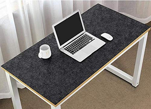 Antistatisches erweitertes Mauspad, Filz-Schreibunterlage, 3 mm dick, rutschfest, Gaming-Schreibunterlage für Laptop, PC, Tastatur, Büro, Zuhause