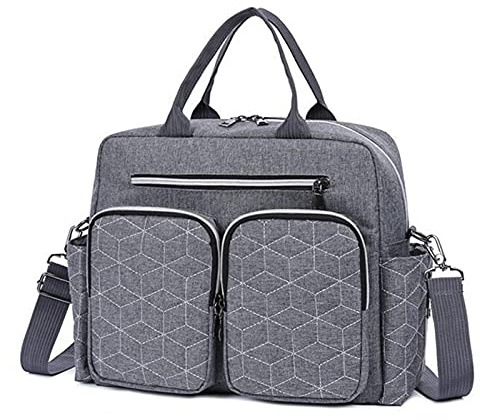 OXFUZZ Baby Nappy Changing Bag,Large Waterproof Diaper Bags for Mom,Maternity Diaper Travel Tote Backpack with Shoulder Strap Portable Capacity for All Baby Accessories