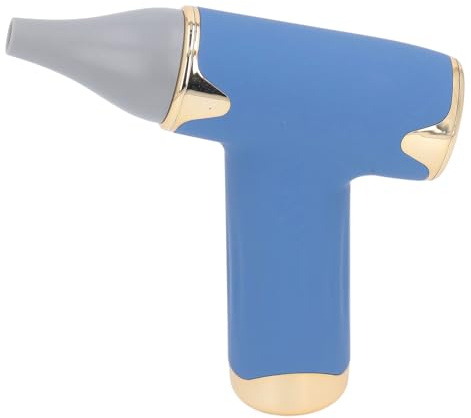 Asciugacapelli Elettrico, Alta velocità, 4 Livelli Vento, Senza Lama, 1100 MAh Batteria, Ventilatore Portatile, per Polvere, per Uso Domestico, per Ufficio, per Viaggio, per Famiglia